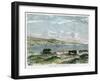 View of the Bay of Valparaiso, Chili, C1880-null-Framed Giclee Print