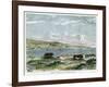 View of the Bay of Valparaiso, Chili, C1880-null-Framed Giclee Print