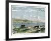 View of the Bay of Valparaiso, Chili, C1880-null-Framed Giclee Print