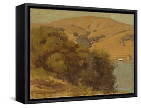 View of the Bay-Granville Redmond-Framed Stretched Canvas