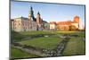 View of the Beautiful Saint Stanislas Cathedral at Wawel Castle, Krakow, Poland, Viewed from Behind-dziewul-Mounted Photographic Print