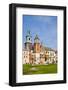 View of the Beautiful Saint Stanislas Cathedral at Wawel Castle, Krakow, Poland, Viewed from Behind-dziewul-Framed Photographic Print