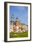 View of the Beautiful Saint Stanislas Cathedral at Wawel Castle, Krakow, Poland, Viewed from Behind-dziewul-Framed Photographic Print