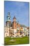 View of the Beautiful Saint Stanislas Cathedral at Wawel Castle, Krakow, Poland, Viewed from Behind-dziewul-Mounted Photographic Print