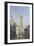 View of the Bell Tower of the Cathedral in Florence-Lorenzo Delleani-Framed Giclee Print