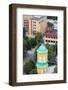 View of the Bell-Tower of the Orthodox Church from the Latvian Academy of Science Building-Massimo Borchi-Framed Photographic Print