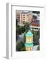 View of the Bell-Tower of the Orthodox Church from the Latvian Academy of Science Building-Massimo Borchi-Framed Photographic Print