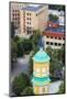 View of the Bell-Tower of the Orthodox Church from the Latvian Academy of Science Building-Massimo Borchi-Mounted Photographic Print