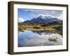 View of the Black Cuillin Mountain Sgurr Nan Gillean, Glen Sligachan, Isle of Skye, Scotland, UK-Chris Hepburn-Framed Photographic Print