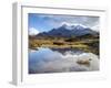 View of the Black Cuillin Mountain Sgurr Nan Gillean, Glen Sligachan, Isle of Skye, Scotland, UK-Chris Hepburn-Framed Photographic Print