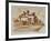 View of the Black Lion Inn, Church Street, Chelsea, London, 1860-null-Framed Giclee Print