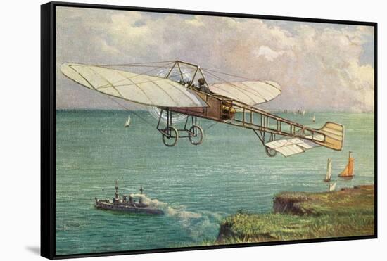 View of the Bleriot Aeroplane-Lantern Press-Framed Stretched Canvas