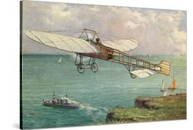 View of the Bleriot Aeroplane-Lantern Press-Stretched Canvas