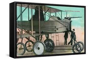 View of the Bleriot Monoplane-Lantern Press-Framed Stretched Canvas