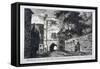View of the Bloody Tower, Tower of London, C1800-null-Framed Stretched Canvas