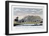 View of the Blue Bergh Called, Mount Parnassus, 1813-John Gabriel Stedman-Framed Giclee Print