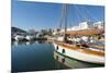 View of the Boats, Marina, Santa Eulalia Port-Emanuele Ciccomartino-Mounted Photographic Print