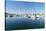 View of the Boats, Marina, Santa Eulalia Port-Emanuele Ciccomartino-Stretched Canvas