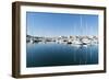 View of the Boats, Marina, Santa Eulalia Port-Emanuele Ciccomartino-Framed Photographic Print