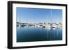 View of the Boats, Marina, Santa Eulalia Port-Emanuele Ciccomartino-Framed Photographic Print