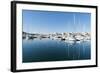 View of the Boats, Marina, Santa Eulalia Port-Emanuele Ciccomartino-Framed Photographic Print