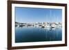 View of the Boats, Marina, Santa Eulalia Port-Emanuele Ciccomartino-Framed Photographic Print