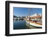 View of the Boats, Marina, Santa Eulalia Port-Emanuele Ciccomartino-Framed Photographic Print