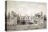 View of the Bookbinders' Provident Asylum, Balls Pond Road, Islington, London, C1845-WL Walton-Stretched Canvas