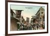 View of the Bowery, Coney Island, New York City-null-Framed Premium Giclee Print