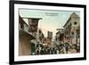 View of the Bowery, Coney Island, New York City-null-Framed Premium Giclee Print