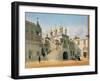 View of the Boyar Palace in the Moscow Kremlin, Printed by Lemercier, Paris, 1840s-Felix Benoist-Framed Giclee Print