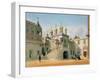 View of the Boyar Palace in the Moscow Kremlin, Printed by Lemercier, Paris, 1840s-Felix Benoist-Framed Giclee Print