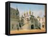 View of the Boyar Palace in the Moscow Kremlin, Printed by Lemercier, Paris, 1840s-Felix Benoist-Framed Stretched Canvas