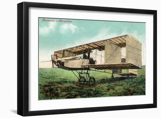 View of the Brabazon Aeroplane-Lantern Press-Framed Art Print