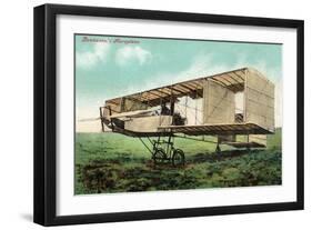 View of the Brabazon Aeroplane-Lantern Press-Framed Art Print