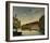 View of the Bridge at Sevres and the Hills at Clam-Claude Rousseau-Framed Art Print