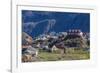 View of the Brightly Colored Houses in Sisimiut, Greenland, Polar Regions-Michael Nolan-Framed Photographic Print