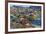 View of the Brightly Colored Houses in Sisimiut, Greenland, Polar Regions-Michael Nolan-Framed Photographic Print