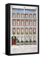 View of the British Hotel, Jermyn Street, London, C1820-null-Framed Stretched Canvas