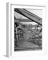 View of the Brooklyn Bridge-Cornell Capa-Framed Photographic Print