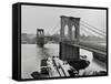 View of the Brooklyn Bridge-null-Framed Stretched Canvas