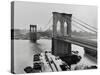 View of the Brooklyn Bridge-null-Stretched Canvas