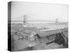 View of the Brooklyn Bridge-null-Stretched Canvas