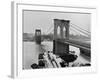 View of the Brooklyn Bridge-null-Framed Photographic Print