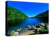 View of the Bubble Pond, Acadia National Park, Maine, USA-null-Stretched Canvas