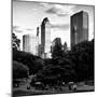 View of the Buildings around Central Park on a Summer Evening at Sunset, Manhattan, New York-Philippe Hugonnard-Mounted Photographic Print