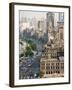 View of the Bund District Along Huangpu River, Shanghai, China-Paul Souders-Framed Premium Photographic Print