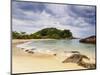 View of the Cachadaco Beach, Trinidade, Paraty Zone, State of Rio de Janeiro, Brazil, South America-Karol Kozlowski-Mounted Photographic Print