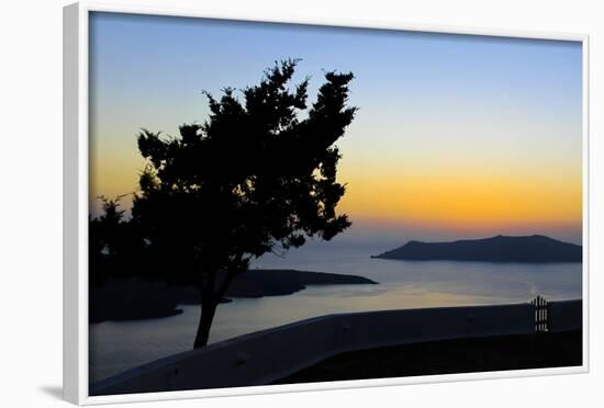 View of the Caldeira, Santorini, Greece-Françoise Gaujour-Framed Photographic Print