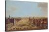 View of the Calle de Alcalá, Madrid', 1754, Oil on canvas, 81 x 139 cm-ANTONIO JOLI-Stretched Canvas